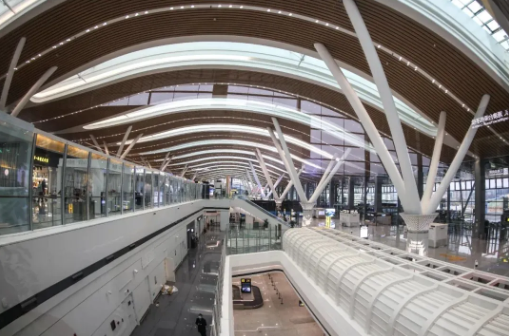 满满黑科技的贵阳龙洞装配式堡国际机场T3航站楼正式启用