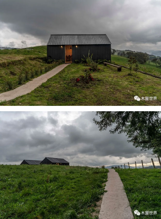 这座简陋而舒适的模块装配式建筑化小屋，荒野中惬意自然生活
